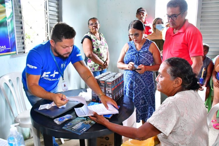 Prefeitura de Floriano realiza ação social no Assentamento Canela de Velho