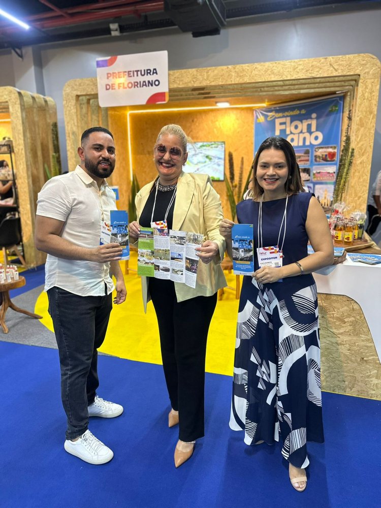 Prefeitura de Floriano participa da Feira de Turismo em Teresina