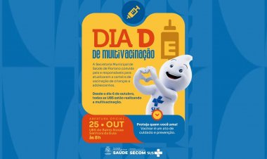 Prefeitura de Floriano realiza estratégia de multivacinação para crianças e adolescentes