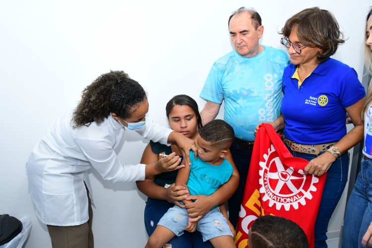 Prefeitura de Floriano realiza o Dia D de Multivacinação para crianças e adolescentes