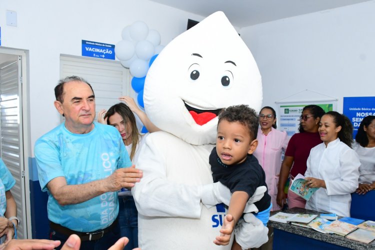 Prefeitura de Floriano realiza o Dia D de Multivacinação para crianças e adolescentes