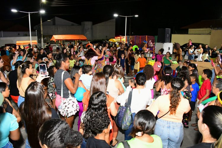 Assistência Social de Floriano comemora o Dia das Crianças com festas na sede e no campo