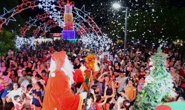 ‘Acender das Luzes’ marca abertura da programação de fim de ano da Prefeitura de Floriano