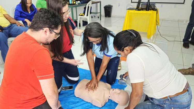 Prefeitura de Floriano capacita profissionais da atenção primária em primeiros socorros