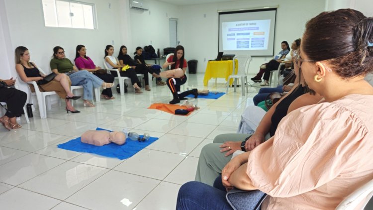 Prefeitura de Floriano capacita profissionais da atenção primária em primeiros socorros