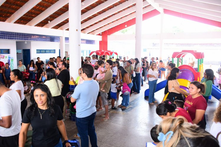 Aula Inaugural marca início do Ano Letivo na rede municipal de ensino de Floriano