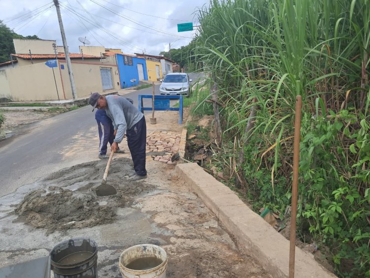 Prefeitura de Floriano realiza operação Tapa-Buracos em 14 bairros no mês de fevereiro