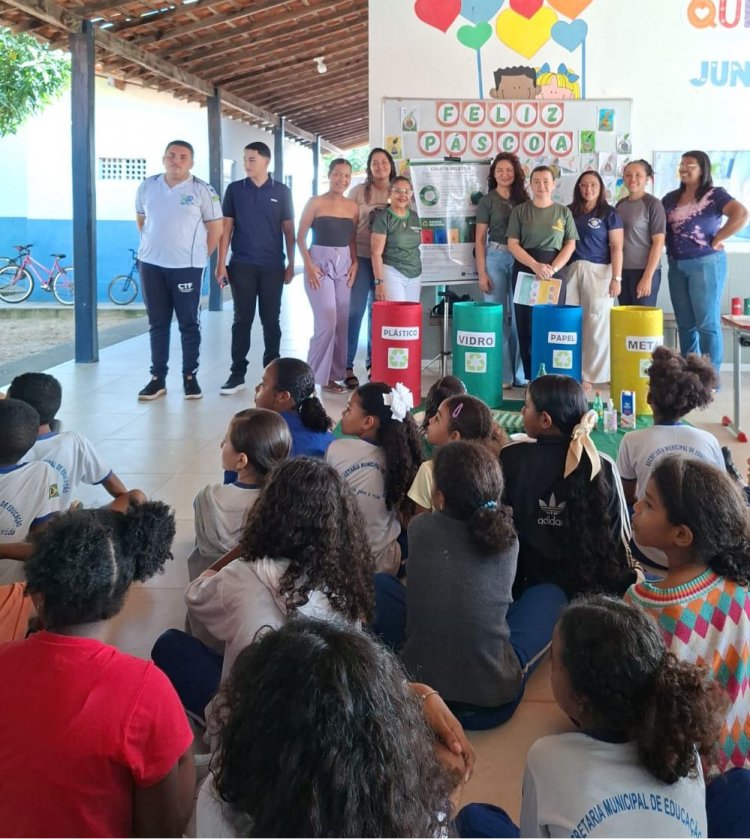 SEMAN de Floriano em parceria com a SEMARH realiza palestras em alusão ao Abril Laranja 