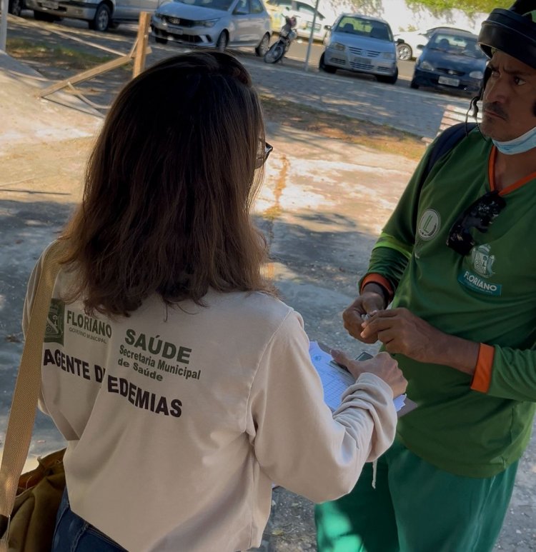 Saúde de Floriano inicia Mutirão Contra a Dengue com ações no bairro Manguinha