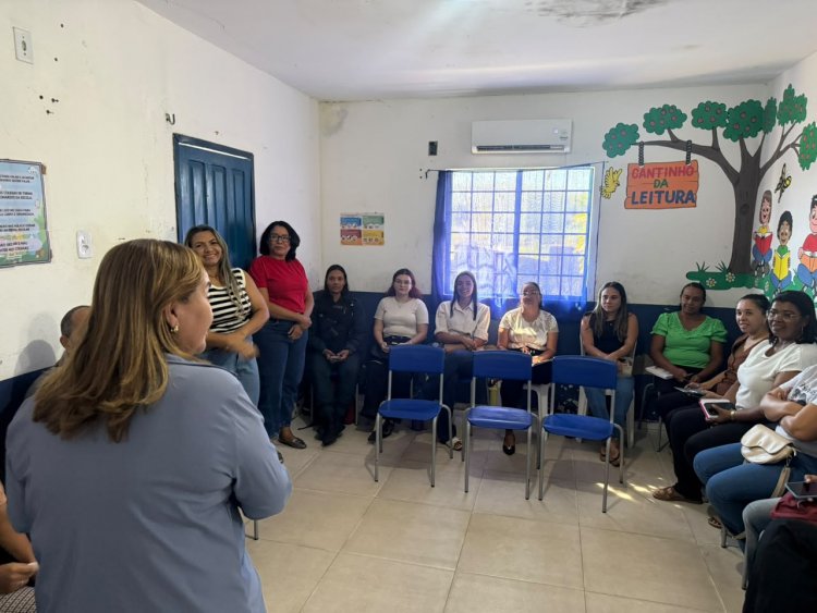 Com início do 2º semestre letivo nesta terça (4), Educação em Floriano acolhe novos professores concursados nas escolas