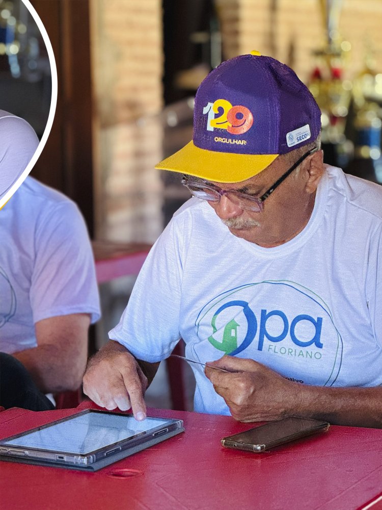 OPA Digital abre fase de votação popular e Prefeitura leva estações móveis às comunidades de Floriano