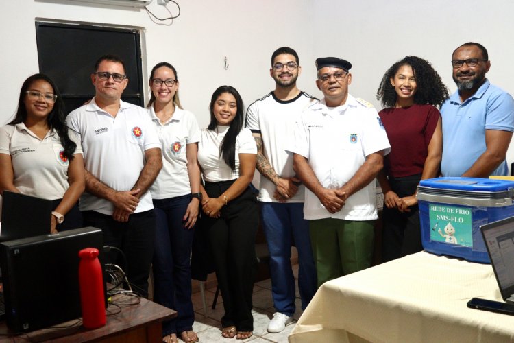 Secretaria Municipal de Saúde apoia 3º BPM em ação de vacinação de policiais militares