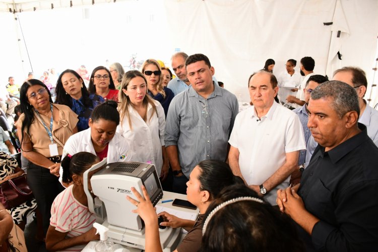 Gestores da região visitam serviços da Carreta da Oftalmologia em Floriano