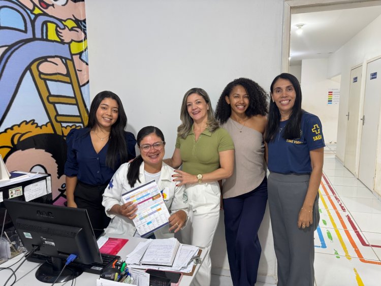 Floriano realiza Dia D de Multivacinação para atualização da caderneta de crianças e adolescentes