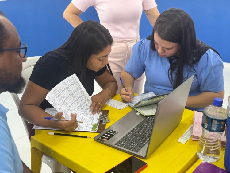 Saúde realiza ação de vacinação no Papa Pombo e reforça proteção de crianças e adolescentes