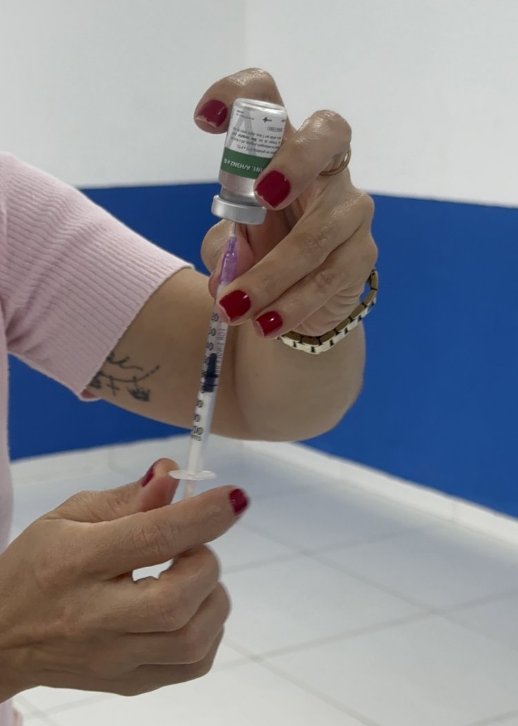 Saúde realiza ação de vacinação no Papa Pombo e reforça proteção de crianças e adolescentes