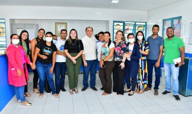 Prefeito Antônio Reis visita UBS Luiz Tavares