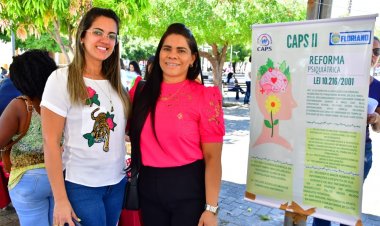 Saúde realiza ato em apoio à luta Antimanicomial