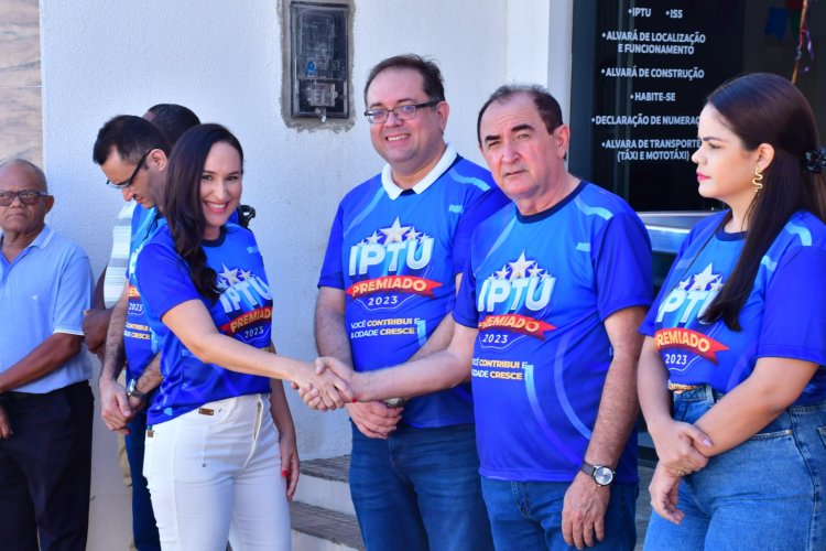Prefeitura de Floriano lança campanha IPTU Premiado