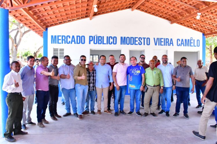 Prefeitura de Floriano entrega Mercado Público Modesto Vieira Camêlo reformado