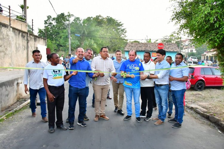 Prefeitura entrega mais de 14 mil m² de asfaltamento em ruas de Floriano
