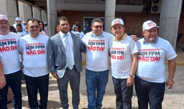 Prefeito Antônio Reis participa do movimento “Sem FPM Não Dá”, em Teresina