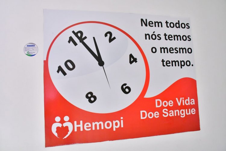 Secretaria de Saúde realiza Dia D de Doação de Sangue em parceria com Hemopi