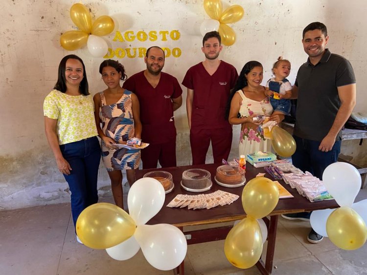 Saúde Bucal e PSF realizam ação "Agosto Dourado" na localidade Caldeirão