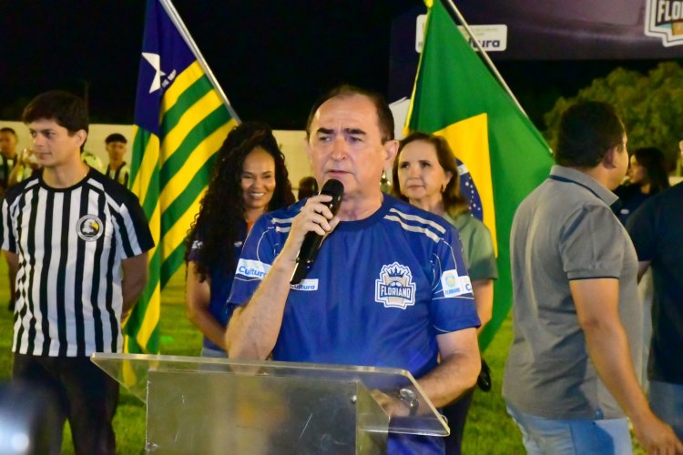 Prefeitura de Floriano abre oficialmente a Copa Floriano