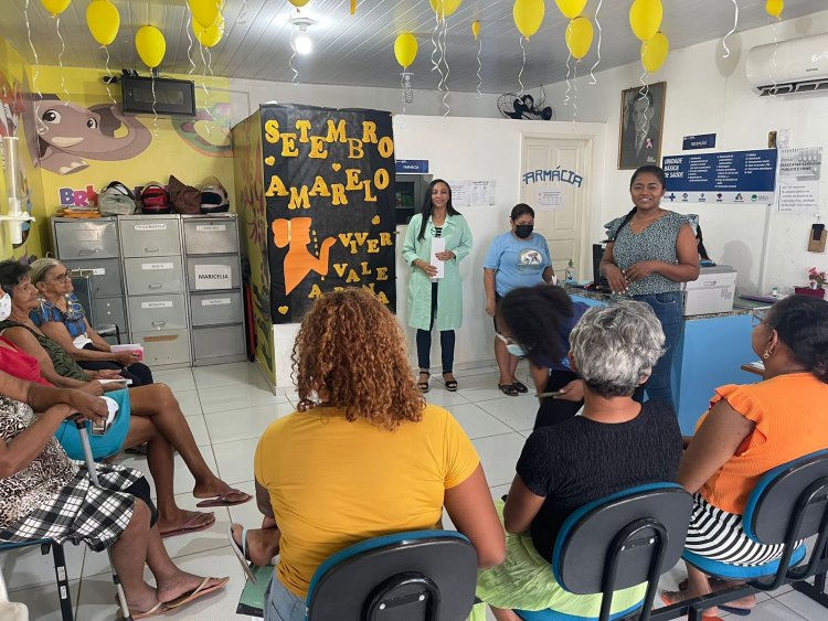 UBS Theodoro Sobral reúne comunidade em campanha do “Setembro Amarelo”