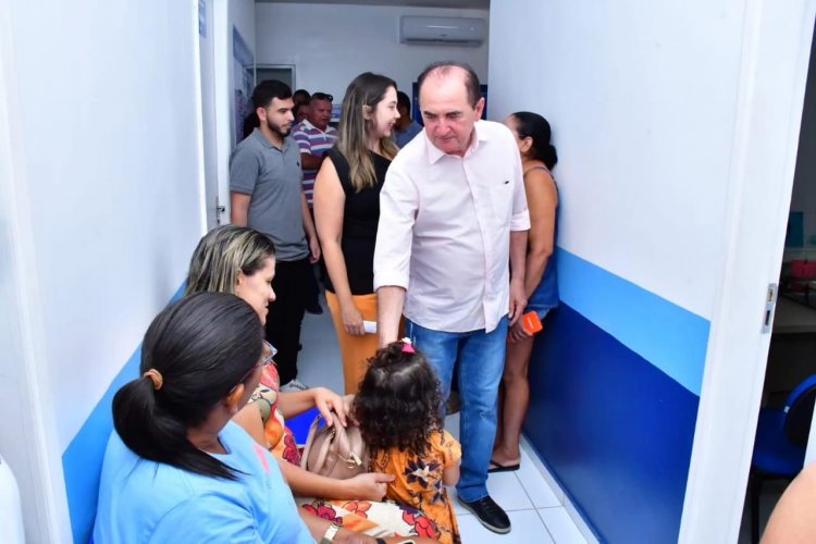Saúde de Floriano entrega reforma e ampliação da UBS Camilo Filho