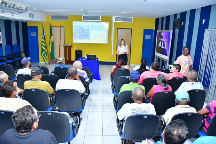 Prefeitura de Floriano e Sebrae iniciam a 2ª etapa de capacitação dos permissionários do Mercado Público Central
