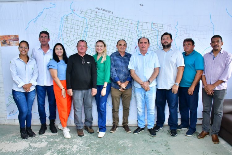 Esgotamento Sanitário de Floriano: Empresa Jurema faz a entrega de etapa da obra para a Agespisa