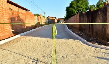 Infraestrutura: inaugurada pavimentação da Travessa Adelina Monteiro no Campo Velho