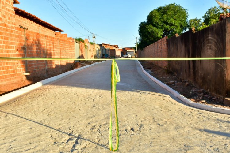 Infraestrutura: inaugurada pavimentação da Travessa Adelina Monteiro no Campo Velho