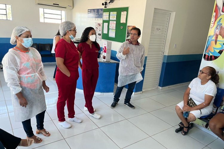 Maia Vermelho: Saúde promove ações em todo o município como prevenção ao câncer de boca