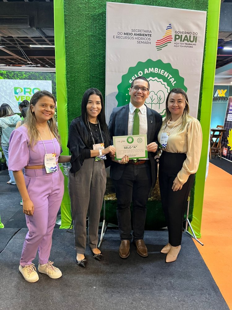 Floriano recebe certificado de ‘Selo Ambiental A’ do ICMS Ecológico durante V Conferência Estadual de Meio Ambiente