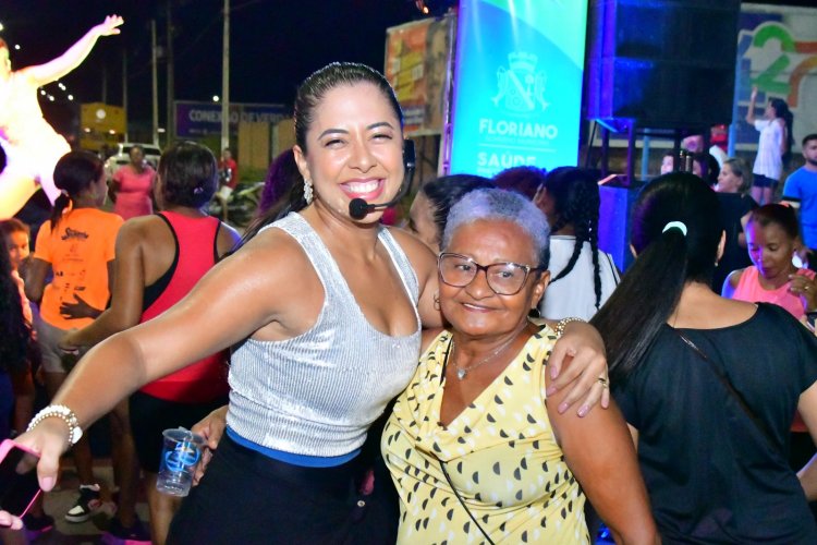Aulão da Saúde reúne multidão na Avenida Beira-Rio em celebração aos 127 anos de Floriano