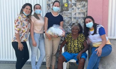 Programa Melhor em Casa entrega cestas básicas para usuários em situação de vulnerabilidade