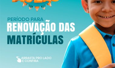 Educação de Floriano divulga edital de matrículas para o ano letivo de 2025