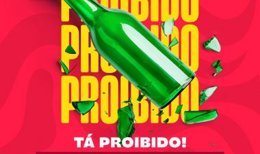 Carnaval de Floriano: Decreto proíbe venda e consumo de bebidas em recipientes de vidro