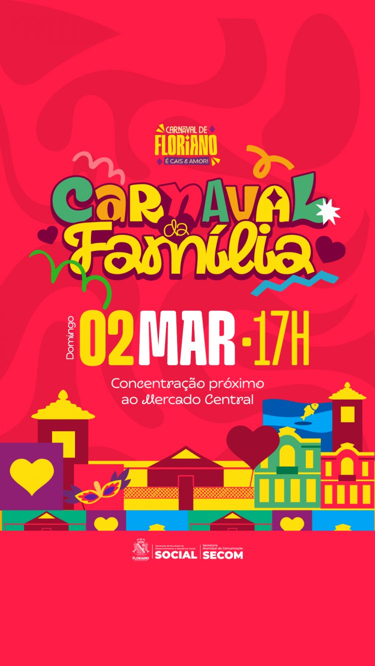 Carnaval da Família de Floriano promete reunir foliões de todas as idades