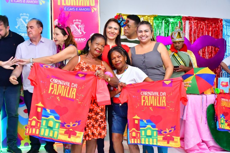 Prefeitura de Floriano lança a 3ª edição do Carnaval da Família