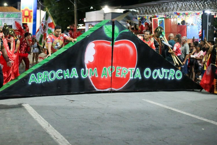 Carnaval de Floriano: escolas de samba brilham na Avenida Getúlio Vargas