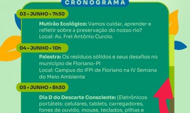 Prefeitura de Floriano se prepara para a Semana do Meio Ambiente 2025