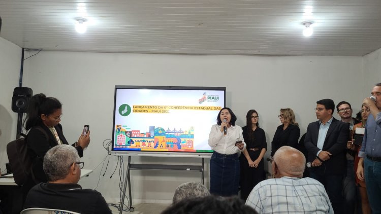 Prefeito Antônio Reis participa do lançamento da 6ª Conferência Estadual das Cidades