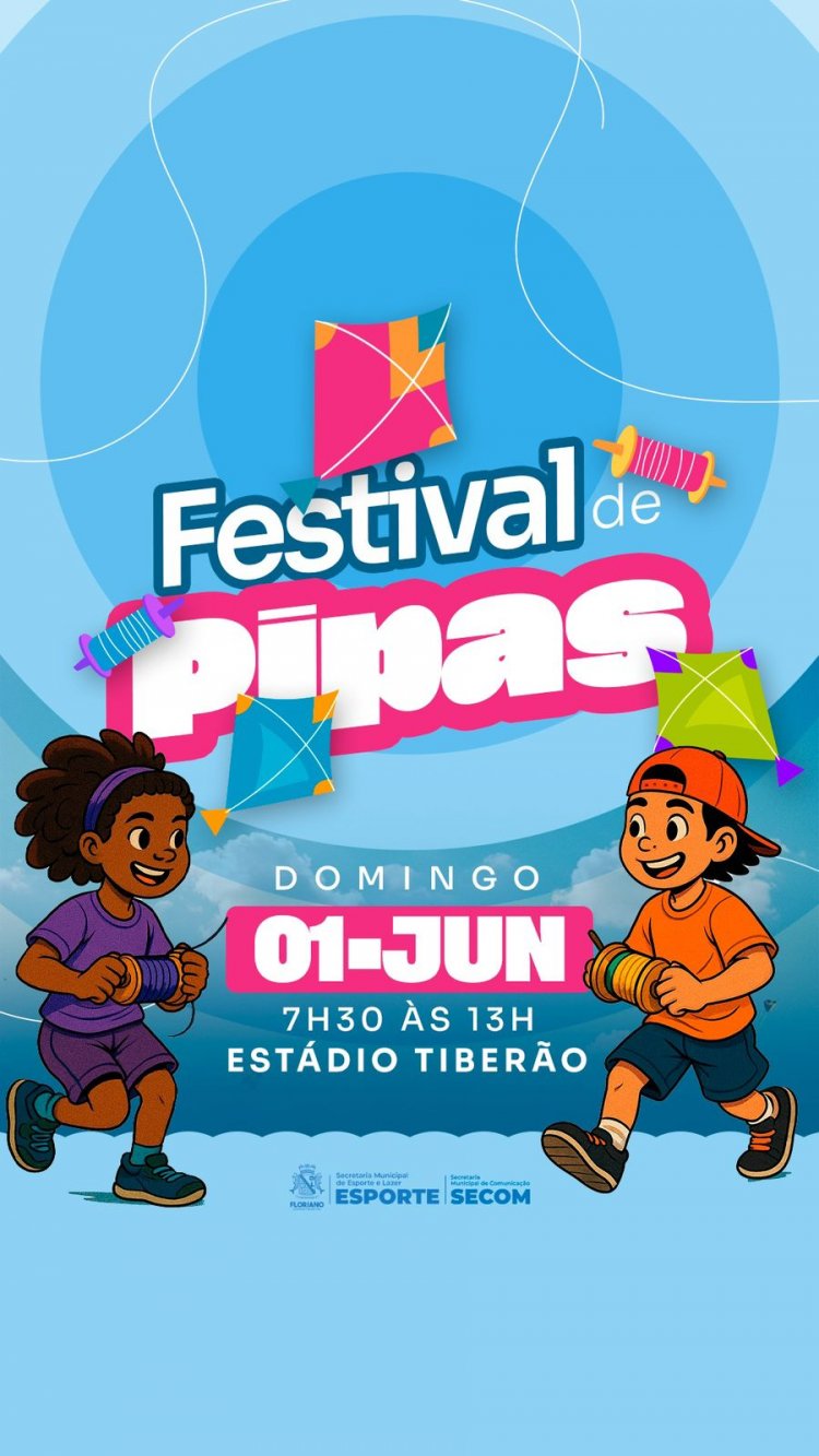 Floriano se prepara para o 'Festival de Pipas' neste domingo 1° de junho