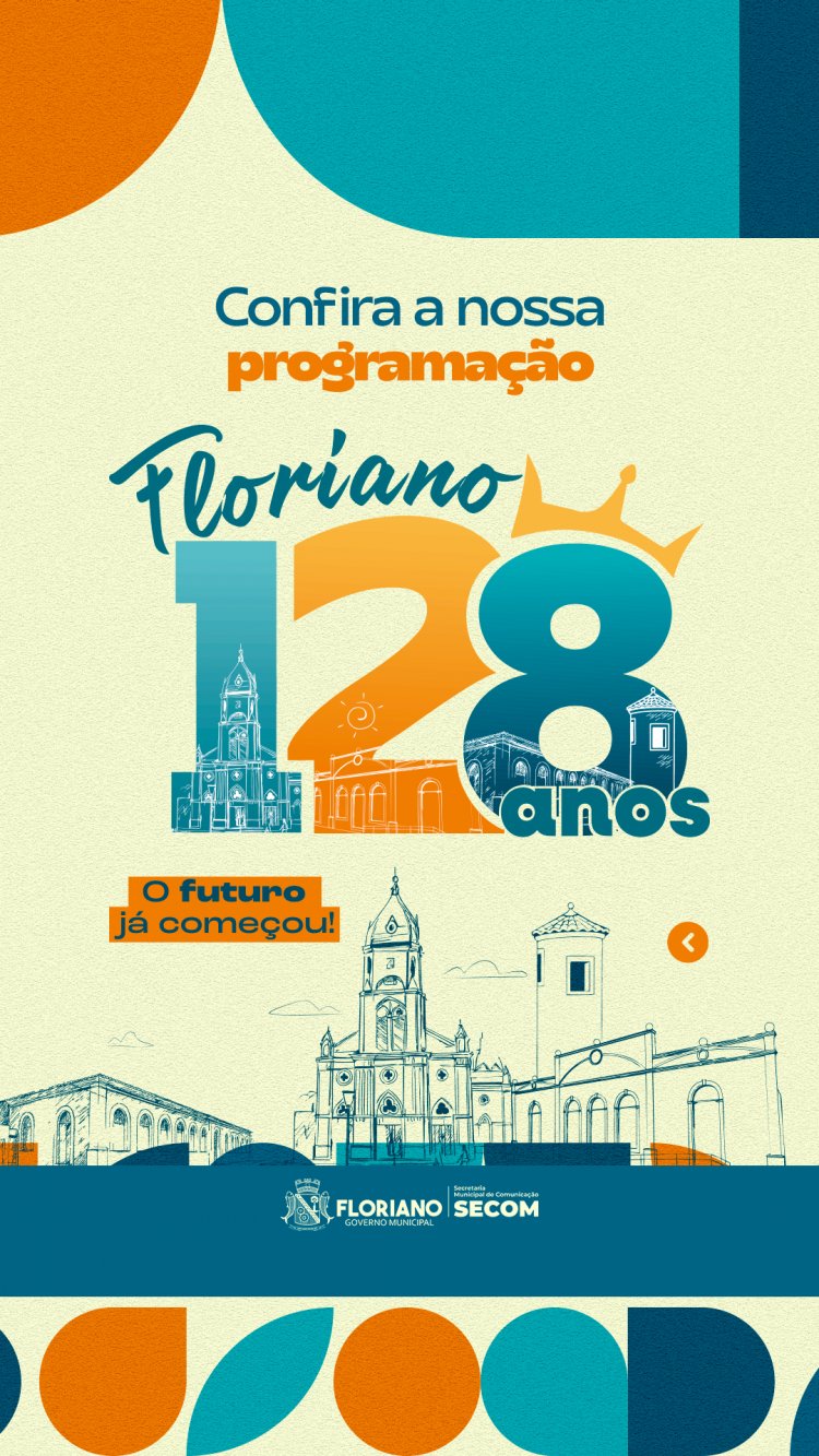 Prefeitura de Floriano lança a programação oficial do aniversário da cidade 