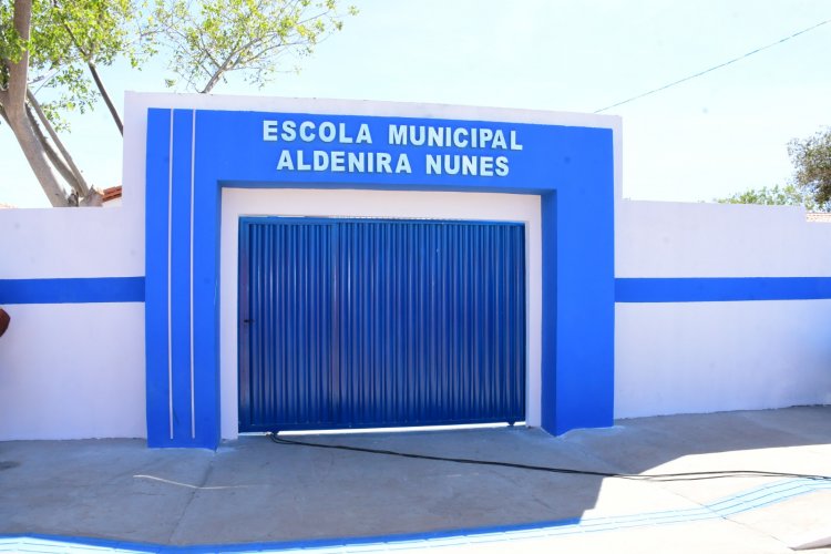 128 anos: Prefeitura de Floriano entrega reforma e ampliação das escolas José Francisco Dutra e Aldenira Nunes
