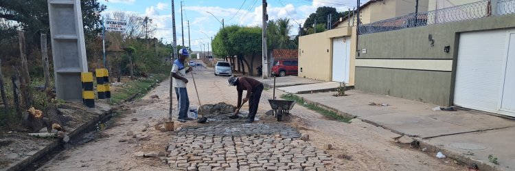 Prefeitura de Floriano intensifica Operação Tapa-Buracos no mês de julho